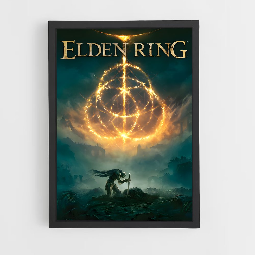 Poster L'Anneau des Anciens – affiche Elden Ring (vue 2)